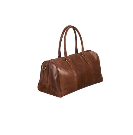 Leather line travelbag